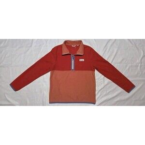 Cotopaxi Amado Fleece 1/2 Zip Pullover Orange Canyon Nectar Women's Meduim